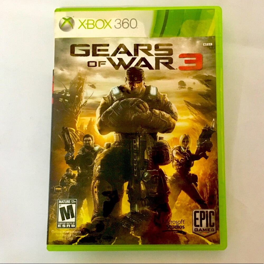 XBOX 360 Gears of War 3 Game